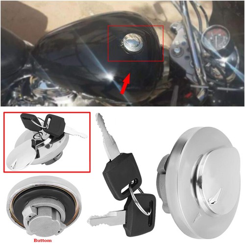 For 1983-2009 Honda Shadow VT600 VT750 VT1100 VTX1300 Gas Cap part#17620-KR3-752 - Picture 11 of 13