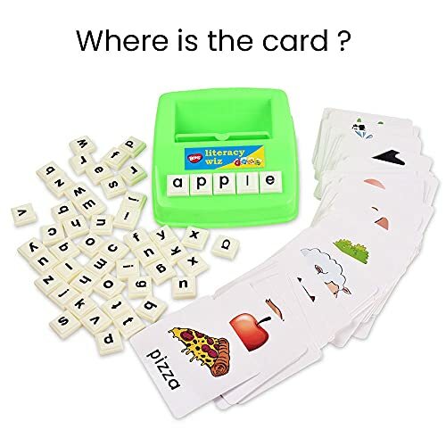 Fun Educational Sight Words Flash Card Spelling Game Toy for Kids Ages 3 & Up - Bild 2 von 4