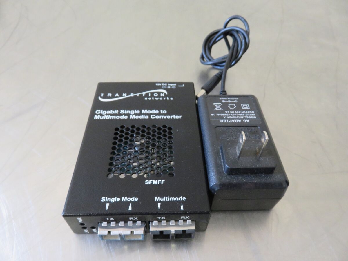 Transition Networks Gigabit Ethernet Transceiver SFMFF1314 Transition Networks Gigabit Ethernet Transceiver SFMFF1314