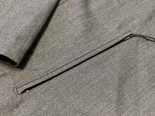 Y-3 CLASSIC REFINED WOOL STRECH HOODED WINDBREAKER MEDIUM GREY OVERSIZED RRP£300 - Picture 8 of 10