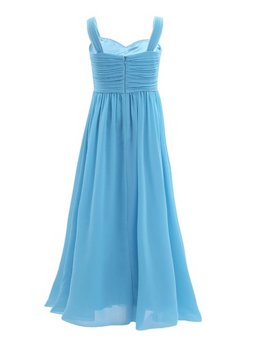 iiniim Mädchen Festlich Abendkleider Chiffon Kleider Kommunionkleid Partykleid - Picture 25 of 88