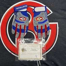 Sammy Sosa Game Used Easton Batting Gloves Chicago Cubs