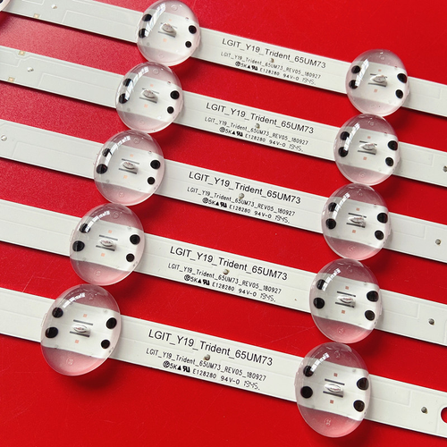 LED Backlight Strips(5) For LG 65UM7300AUE 65UM7300PUA SSC_Y19.5_TRIDENT_65UM73 - Picture 4 of 5