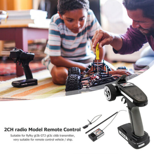 Flysky FS-GT2E AFHDS 2A 2.4Ghz 2CH Transmitter W/ A3 Receiver For RC Car Boat - Picture 8 of 12