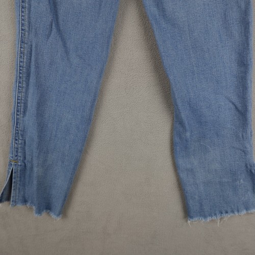 AG Adriano Goldschmied Jeans Girls 22x20 Blue Denim Raw Hem Low Rise Hartley - Picture 16 of 17