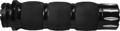AVON 2006-2017 FXDB Dyna Street Bob Harley Davidson AIR CUSHION GRIPS RIVAL BLAC