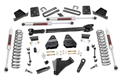 Rough Country 6 In Lift Diesel No OVLD FR D/S M1 for Ford Super Duty 17-23