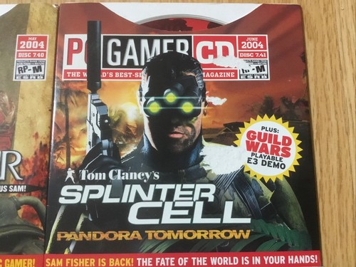 PC Gamer Magazine Demo Disks 2004 7.40 7.41 7.45 7.46 Painkiller Rome Guild Wars - Picture 5 of 15