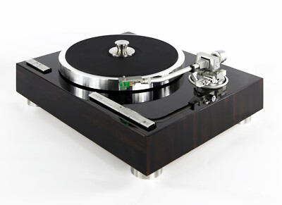 Restored Turntable Kenwood KD-990 Case Ziricote Veneer High Gloss