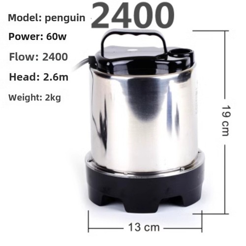 Stainless Steel Fish Pond Pump High Flow Silent Submersible Sump Pumps - Picture 9 of 12