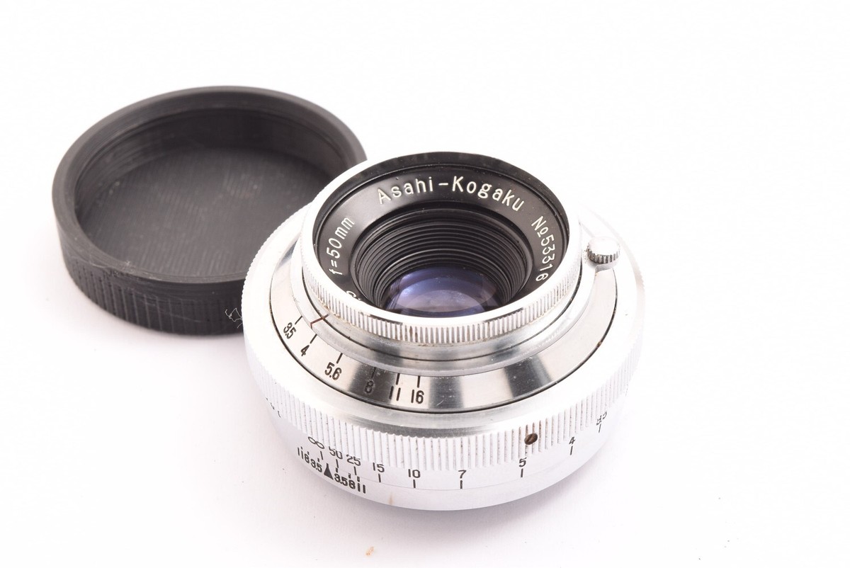 Asahi Kogaku Takumar 50mm f3.5 for asahiflex #53316 kjm 159 Asahi Kogaku Takumar 50mm f3.5 for asahiflex #53316 kjm 159