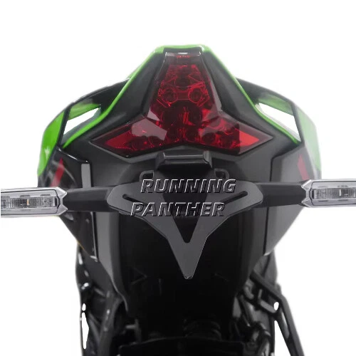 For Kawasaki Ninja ZX-10R Rear Short Tail Stock License Plate Holder Bracket Foto 3 de 4
