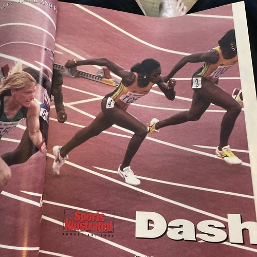 Sports Illustrated 10 de agosto 1992 Gail Devers EE. UU. Olympic Sprint Queen Sin etiqueta - Imagen 4 de 5