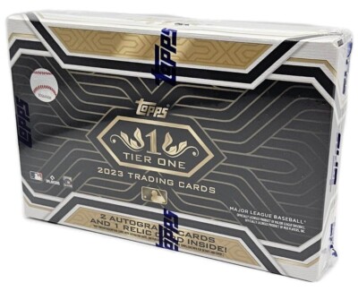 2023 Topps Tier One Baseball - Hobby Box 特別