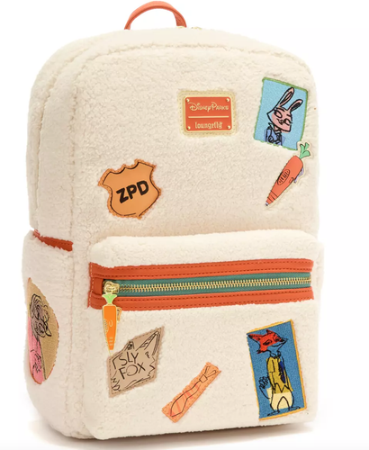 Disney Parks Loungefly Zootropolis Backpack New With Tag - 第 3/3 張圖片