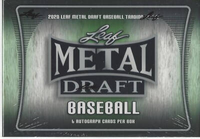 2020 LEAF METAL DRAFT BASEBALL FACTORY SEALED HOBBY BOX