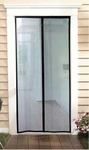 Vinsani Magnetic Mesh Door Protection Curtain Fly Bug Insect Mosquito Screen