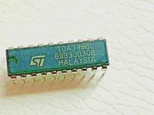 2 Pieces   TDA7496L Dual channel power amplifier Original ST Microelectronics