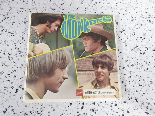 The Monkees & Mod Squad TV Show Vintage View-Master 3 Reel Set w. Viewer B493 - Picture 6 of 13