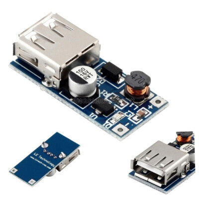 2/5/10PCS DC-DC Booster USB Mobile 0.9V-5V to 5V Step-up Power Supply Module