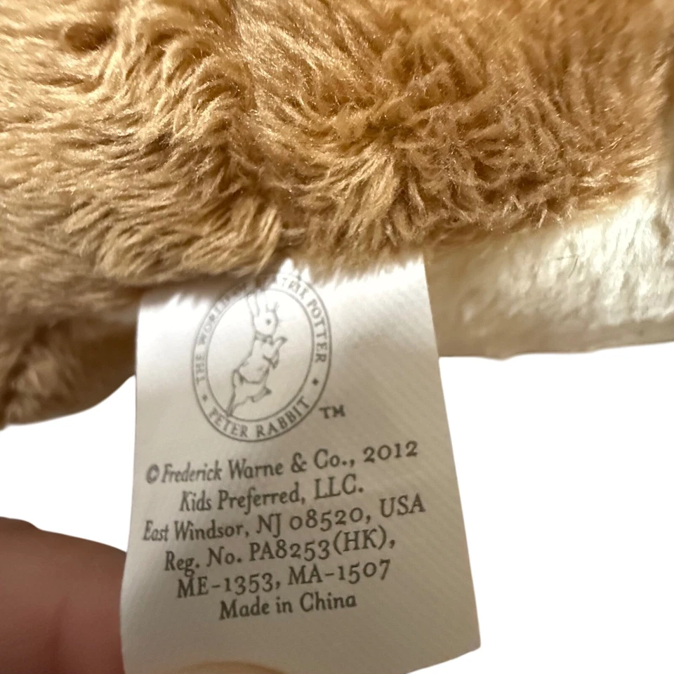 Kids Preferred Peter Rabbit Plush Stuffed Animal Easter Basket 11" - Image 3 of 4