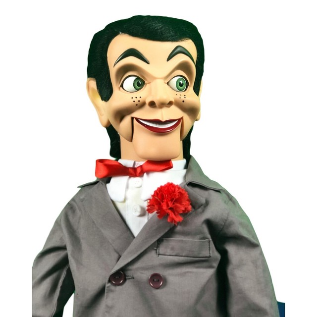 Slappy / Goosebumps Deluxe Upgrade Ventriloquist Dummy Doll Moving Eyes