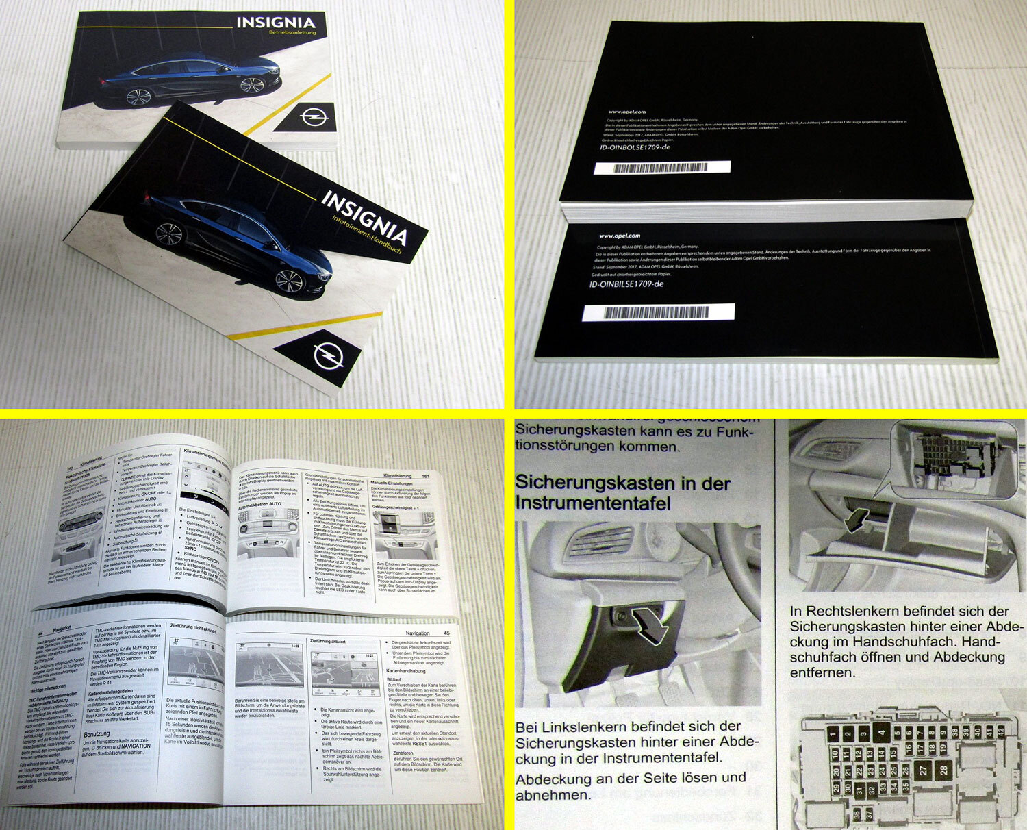 Opel Insignia B Bedienungsanleitung Pdf