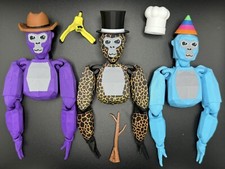 5.5 inch Gorilla Tag VR game toy with 6 magnetic accessories =Made in UK=