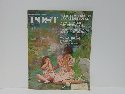 Saturday Evening Post Magazine Volume 241 Number 7 April 6 1968