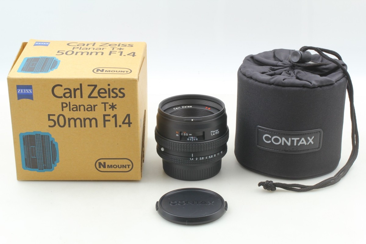 UNUSED in Box] Contax Carl Zeiss Planar T* 50mm F1.4 N Mount AF
