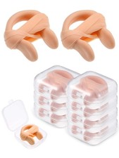 7 Pieces Swimming Nose Clip Silicone Plug Protector with JS0613-928