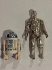 Kenner Star Wars 1977 R2D2 Action Figure Still Clicks Antenna G.M.F.G.I. W/ C3PO