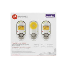 Motorola MBP16-2 Digital Audio Baby Monitor with LCD Display - 2 Parent Units