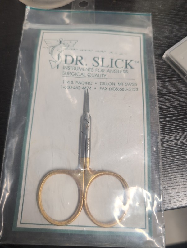 Dr. Slick Instruments For Anglers Scissors Vintage 