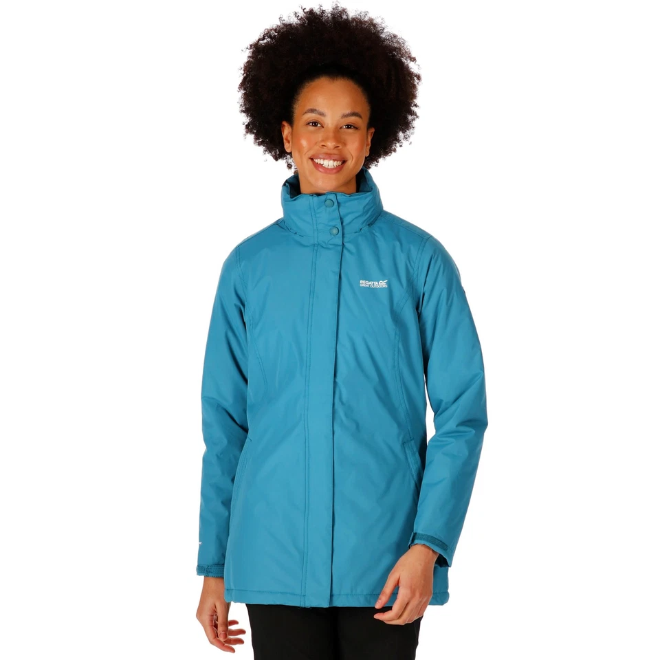 Regatta Womens Blanchet II Waterproof Insulated Jacket Coat - 8 - Image 3 of 4