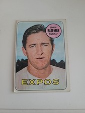 1969 Topps John Bateman #138 Vg Montreal Expos Baseball Card 