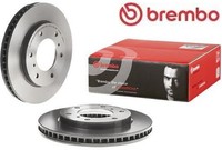 2X Bremsscheibe Brembo 09.A868.11 2 Bremsscheiben Vorderachse Vorne