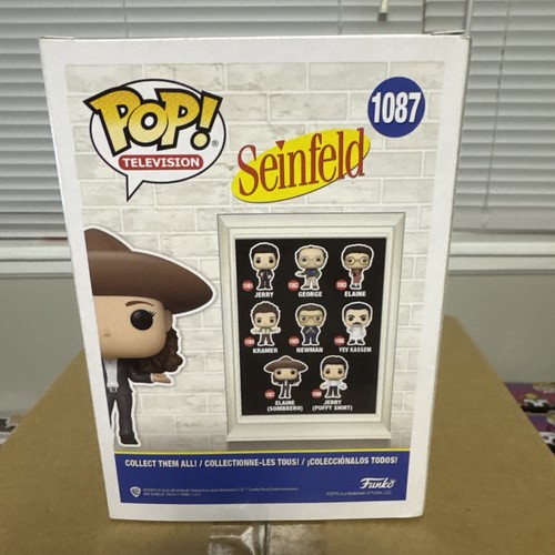 Funko Pop! Television: Seinfeld - Elaine (Sombrero) #1087 - Damaged Box - Picture 3 of 6