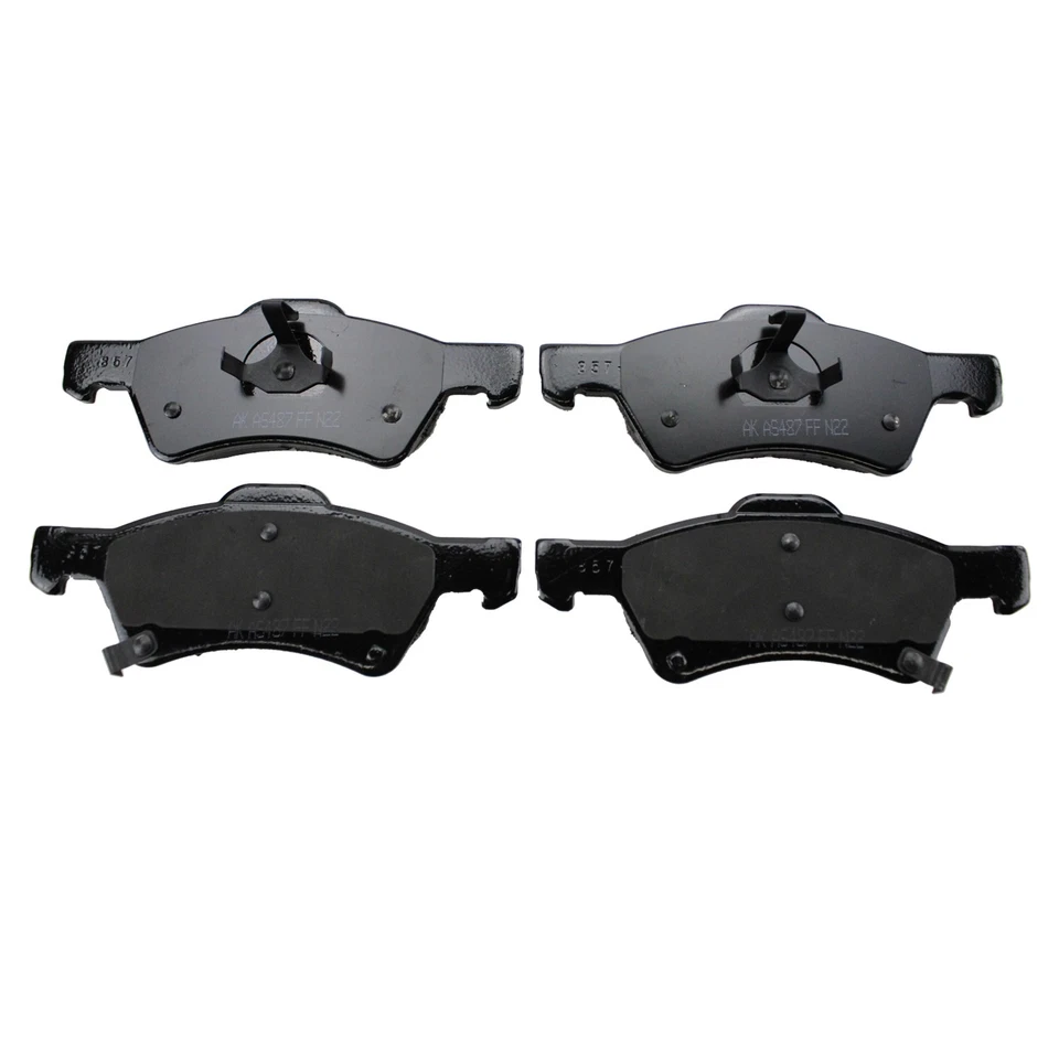 Pastillas de freno de disco delanteras Akebono para Dodge Grand Caravan Chrysler Town & Country Foto 3 de 4