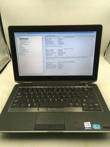 DELL LATITUDE E6330 - BOOTS TO BIOS - INTEL I5 3320 - 8GB RAM - 13" - READ - BB! - Picture 1 of 7