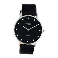Oozoo Unisex Armbanduhr Schwarz Analog C20247 Vintage Series UOC20247