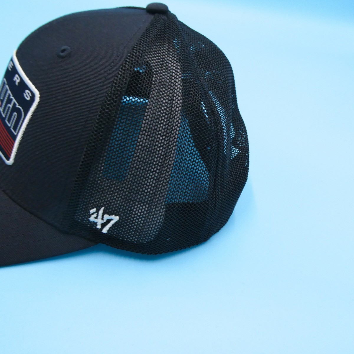 \'47 Trucker Hat Womens One Size Auburn Tigers Navy Blue Mesh Snapback Polyester 47 Brand Hat Mens One Size Auburn Tigers Navy Blue Trucker  main image 4