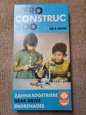 DDR Spielzeug VERO Construc 300 Zahnradgetriebe mit Bauanleitung