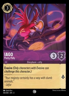 Iago - Pretty Polly Pretty Polly~40/204~English~NM~Into the Inklands~LOR