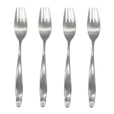 Lauffer Design 2 / Design II 18/8 Stainless Steel Dinner Fork (Set of Four)