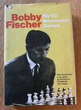 My 60 Memorable Games by Bobby Fischer 1969 Taiwanese Printed EDITION HC w/DJ