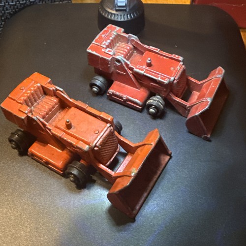 RARE Vintage Iron Toy DROTT Excavator Made In England By Lesney
