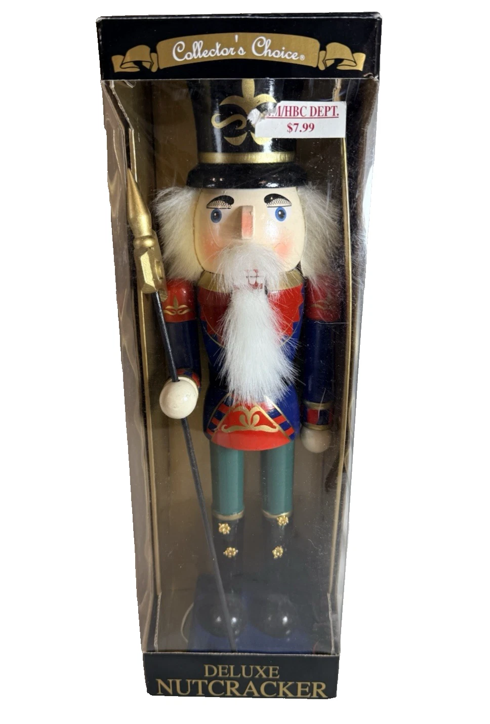 Dan Dee Collector's Choice Deluxe 15" Nutcracker - NEW in Box, NOS