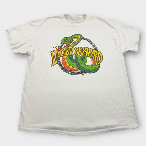 Junk Food Lynyrd Skynyrd Retro Grafik T-Shirt Erwachsene Größe Large