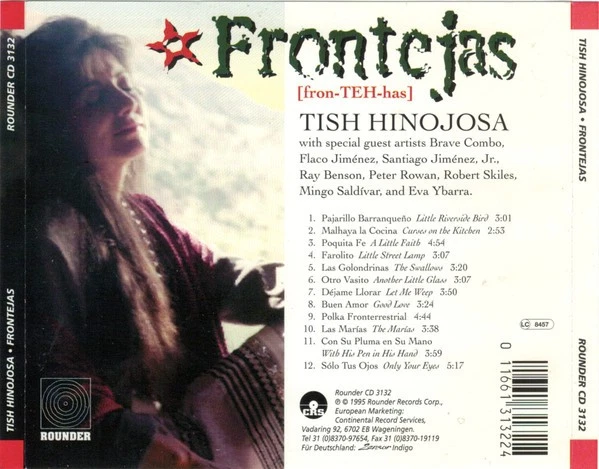 Tish Hinojosa - Frontéjas CD Album CD Latin,Folk, World, & Country 8320 - Bild 2 von 4